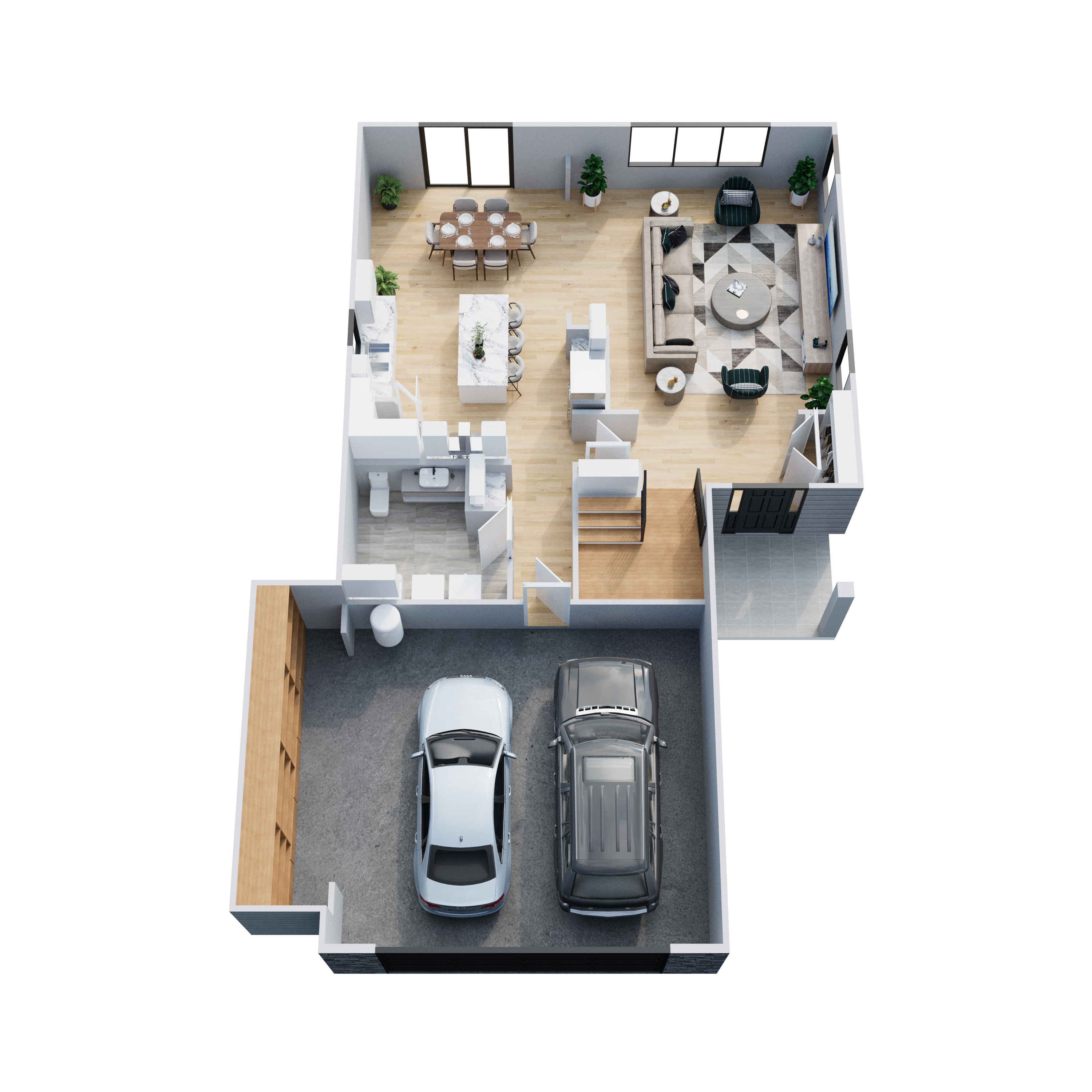 h2 first floor