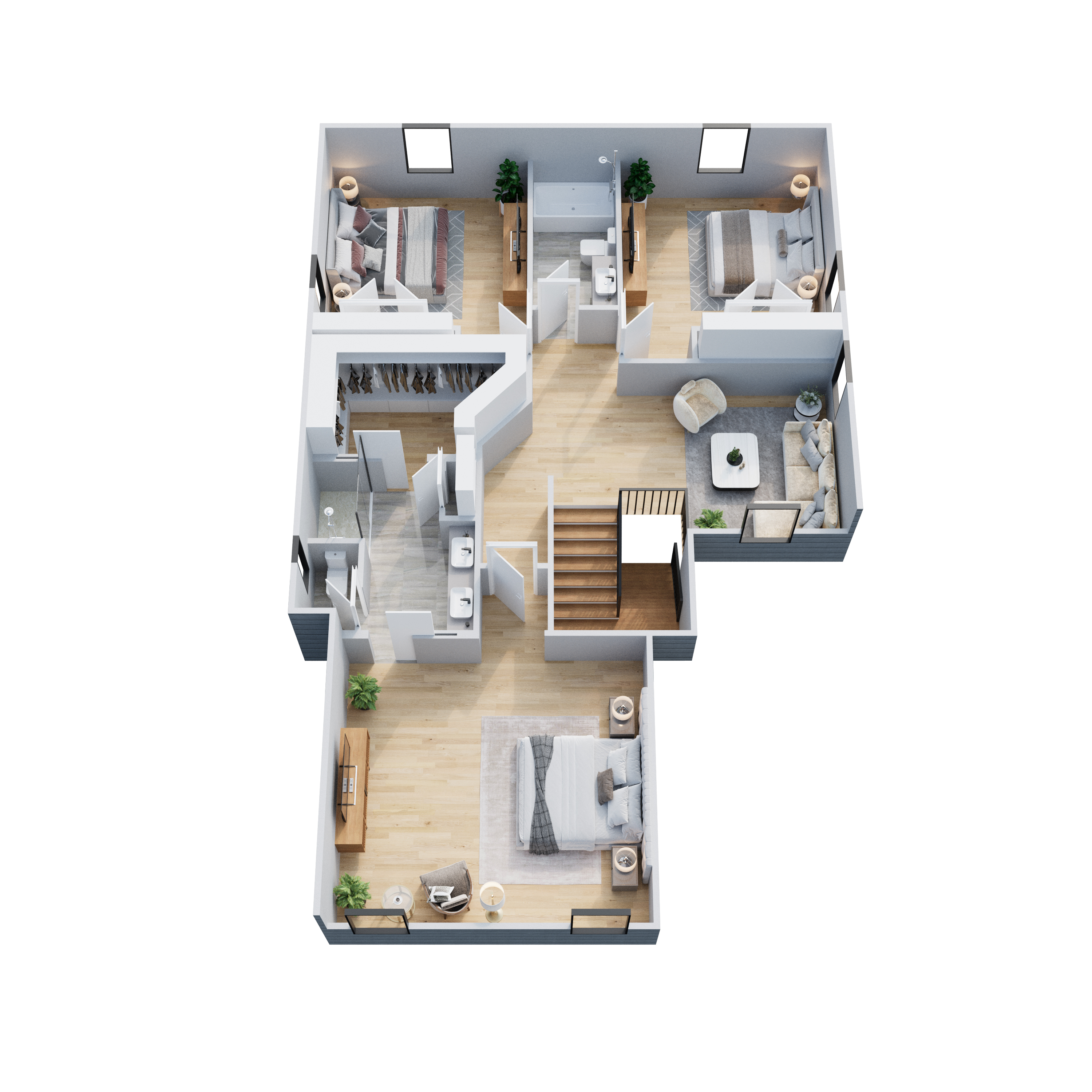 h2 second floor