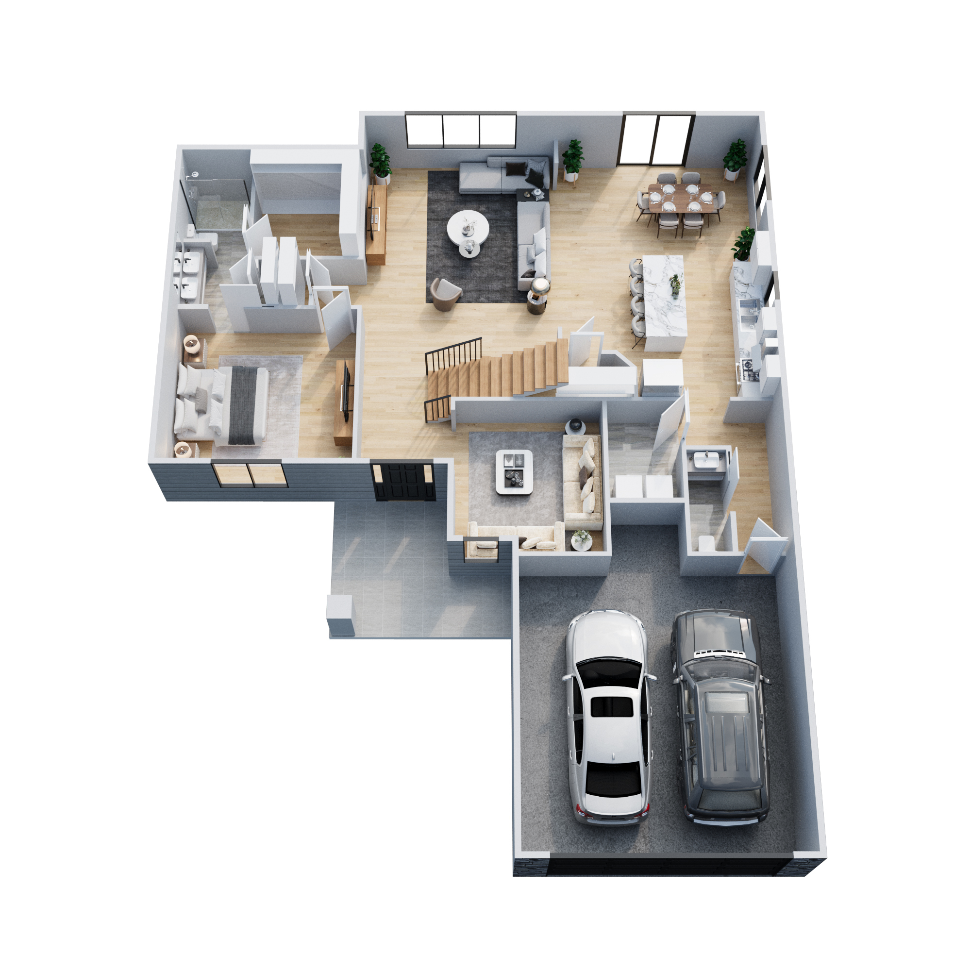 h4 first floor