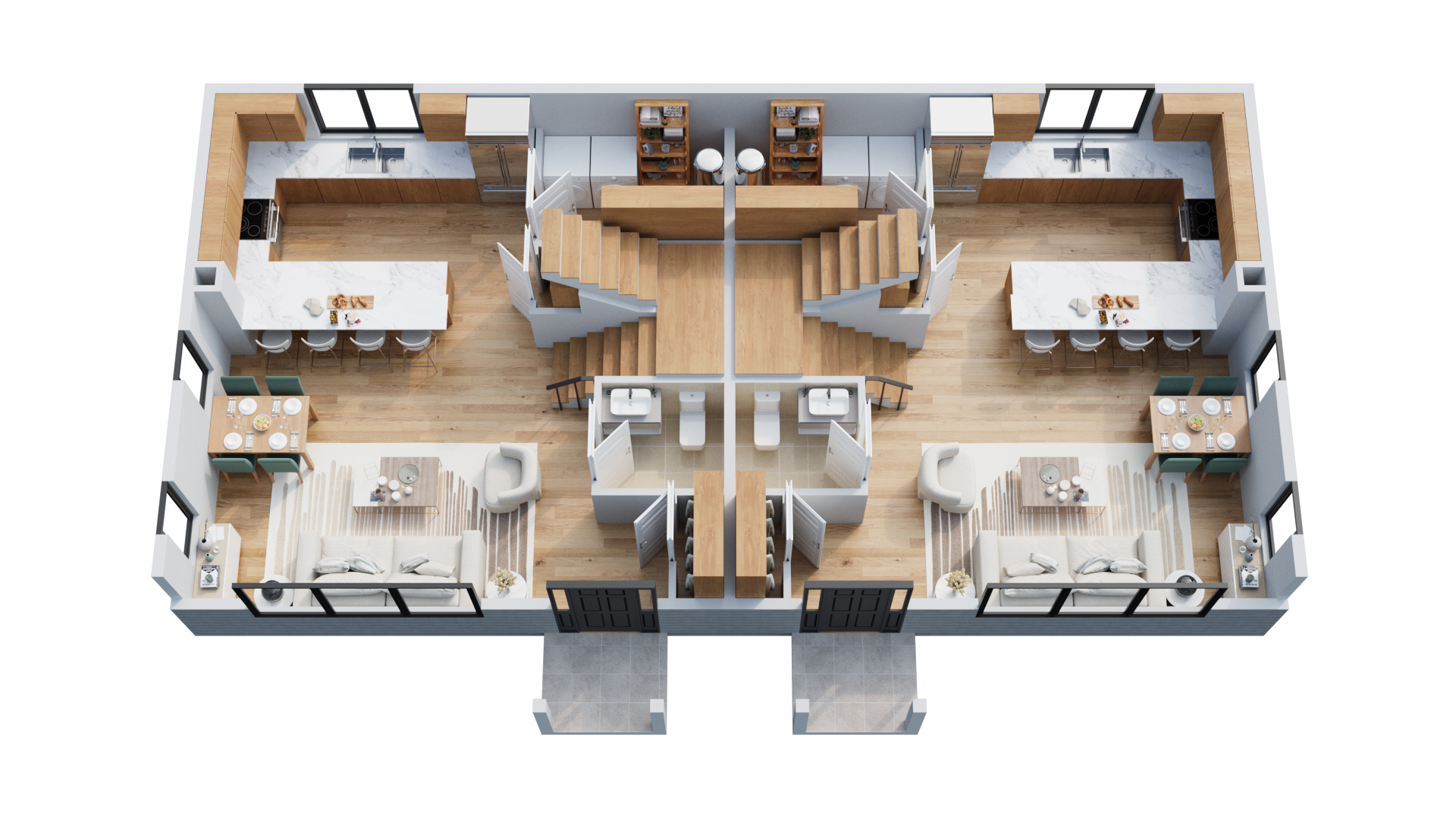 h6 1st floor duplex